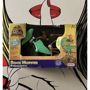 Little Tikes BC Builders Rock Hopper Pterodactyl  2005 NEW w/box Wear